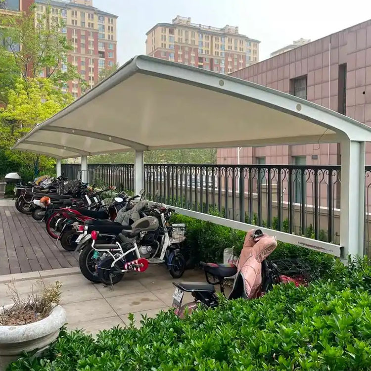 宁化县膜结构电动车棚